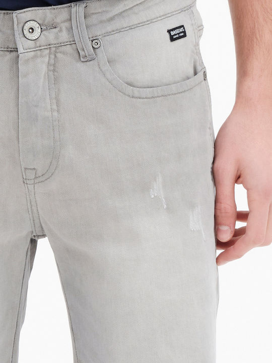 Men's Shorts Jeans Light Grey