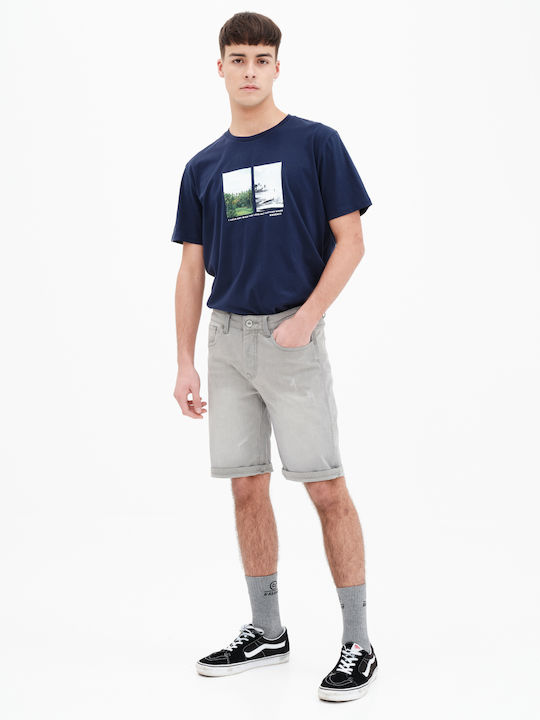Men's Shorts Jeans Light Grey
