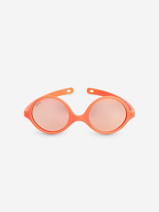 KiETLA Diabola Unbreakable Baby Kids Sunglasses Fluo Orange For 0-1 Year