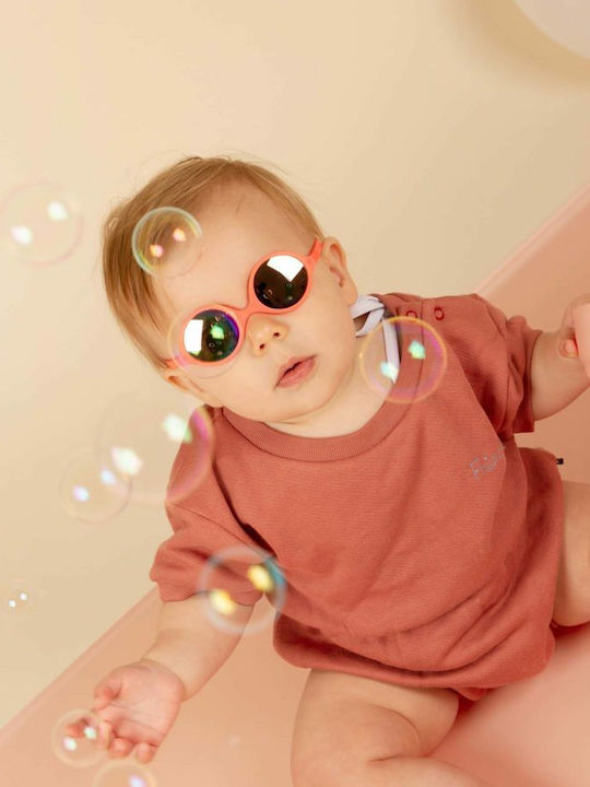 KiETLA Diabola Unbreakable Baby Kids Sunglasses Fluo Orange For 0-1 Year