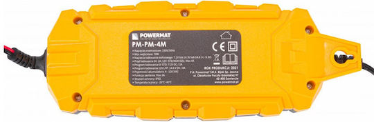 Powermat Зарядно за автомобилна батерия 6/12V 4A