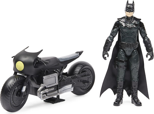 Φigură de acțiune Batman Batcycle pentru copii de 4+ ani ani