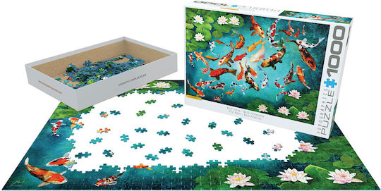 Colorful Koiscape Puzzle 2D 1000 Pieces