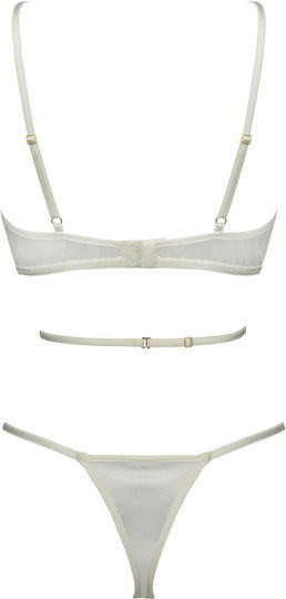 Casmir Lingerie Eliza Sexy Dessous-Set Ecru