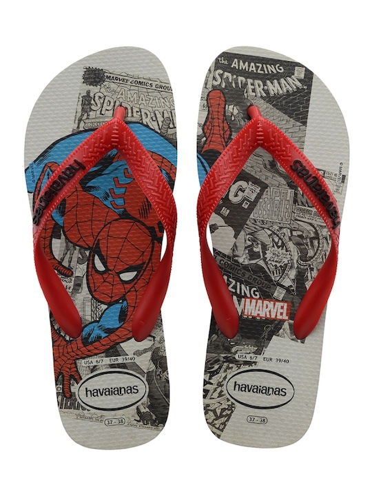 Kids' Flip Flops Spider-Man Red Top Marvel Classics