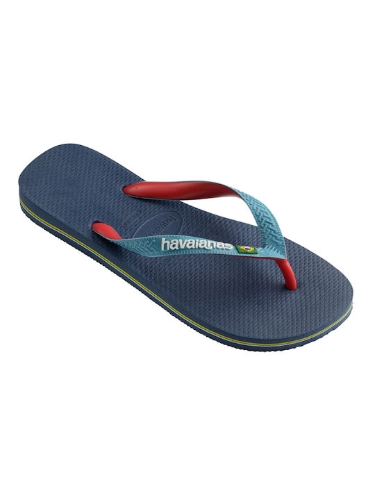 Havaianas Brasil Mix Men's Flip Flops Light Blue