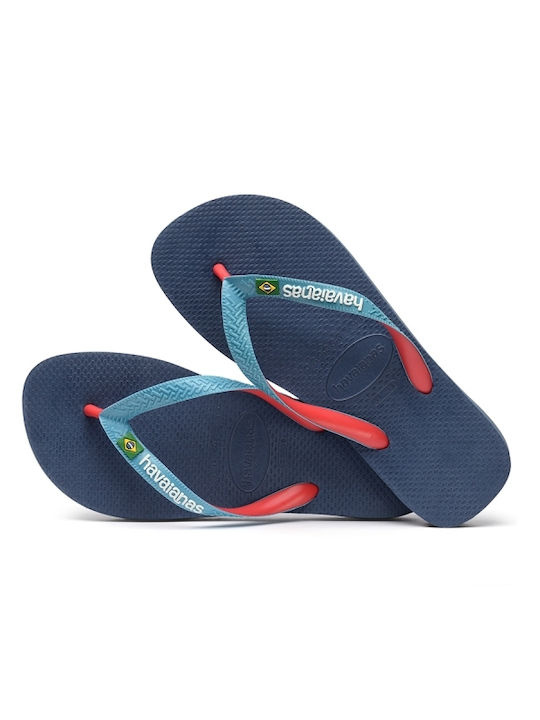 Brasil Mix Men's Flip Flops Blue