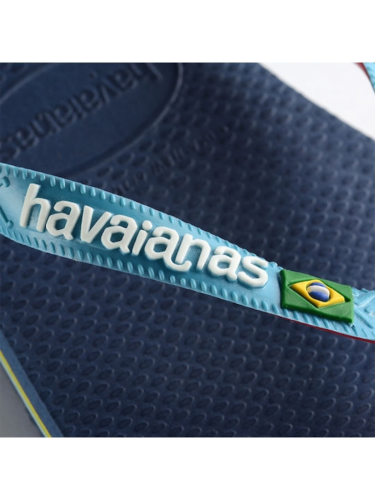 Brasil Mix Men's Flip Flops Blue