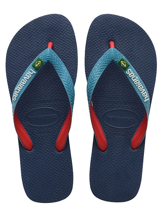 Brasil Mix Men's Flip Flops Blue