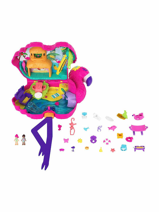 Polly Pocket Flamingo Pinata Easter Candle with Toys for 4+ Years Mattel
