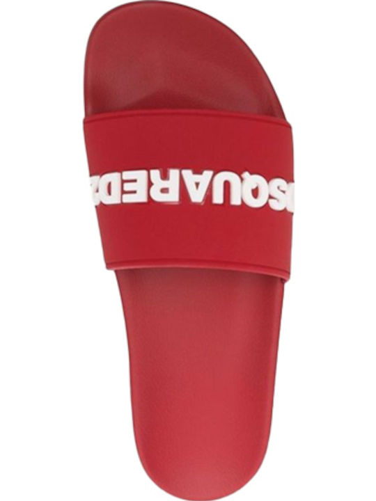 Men's Slides Red