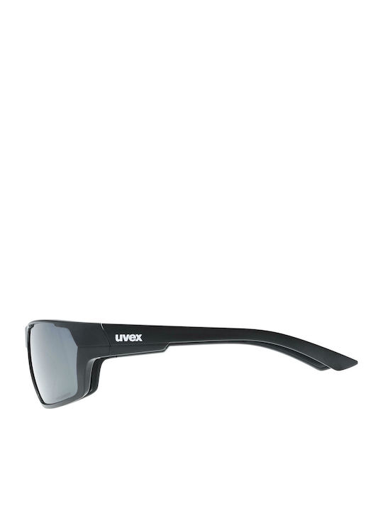 Uvex Sportstyle 233 P Unisex Γυαλιά Ηλίου με Κοκκάλινο Σκελετό Black Mat S5320972250