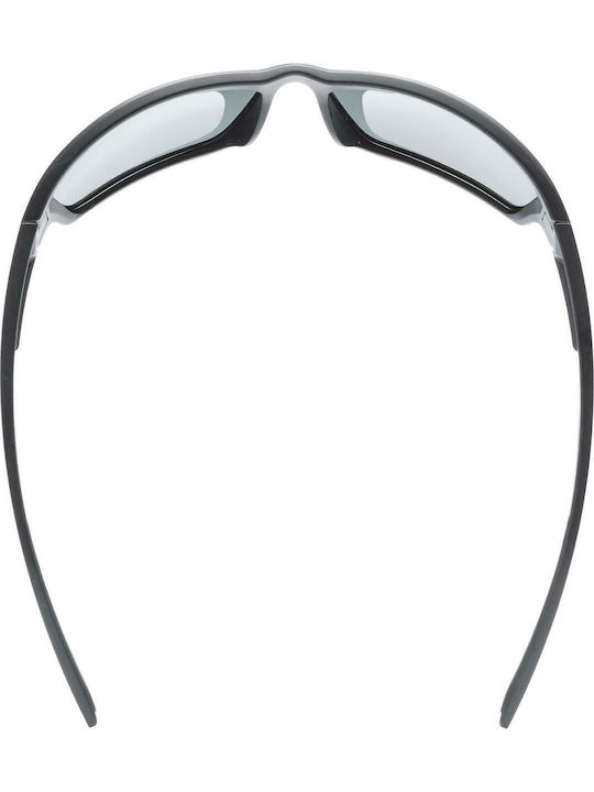 Uvex Sportstyle 233 P Unisex Γυαλιά Ηλίου με Κοκκάλινο Σκελετό Black Mat S5320972250