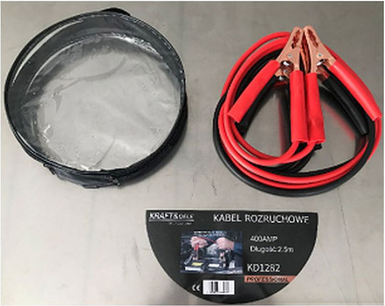 Kraft & Dele Cablu de Pornire pentru Baterie Auto KD-1282 400A 2.5m KD1282