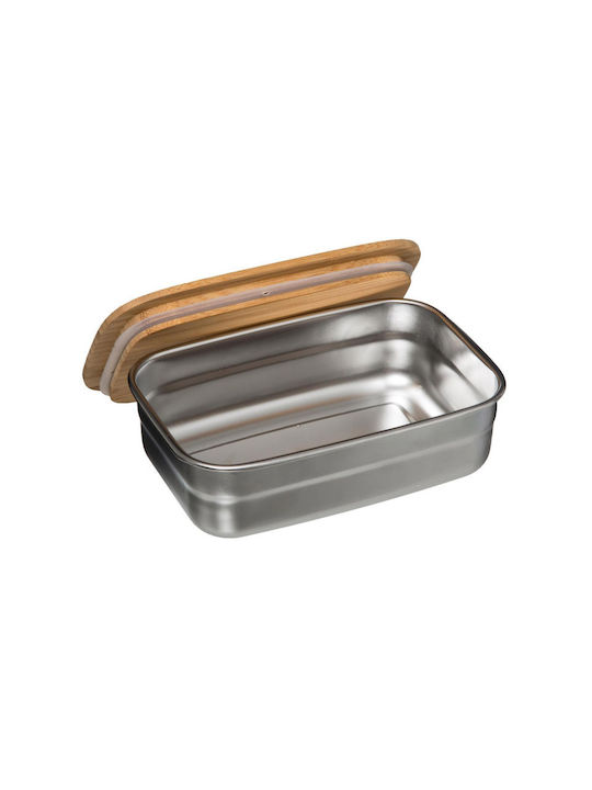 5Five Δοχείο Φαγητού Inox Ασημί 850ml