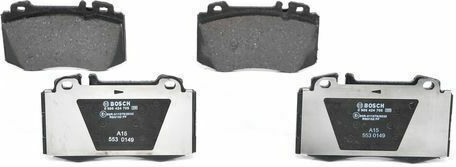 Bosch Plăcuță de frână Față 2buc Mercedes-Benz