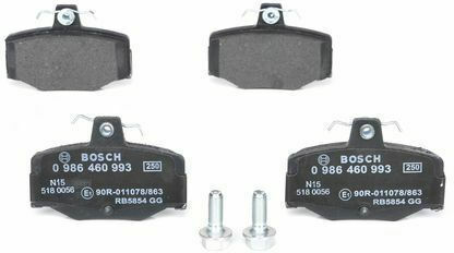 Bosch Σετ Τακάκια Πίσω 2τμχ για Nissan Almera / Almera Tino / Primera Nissan