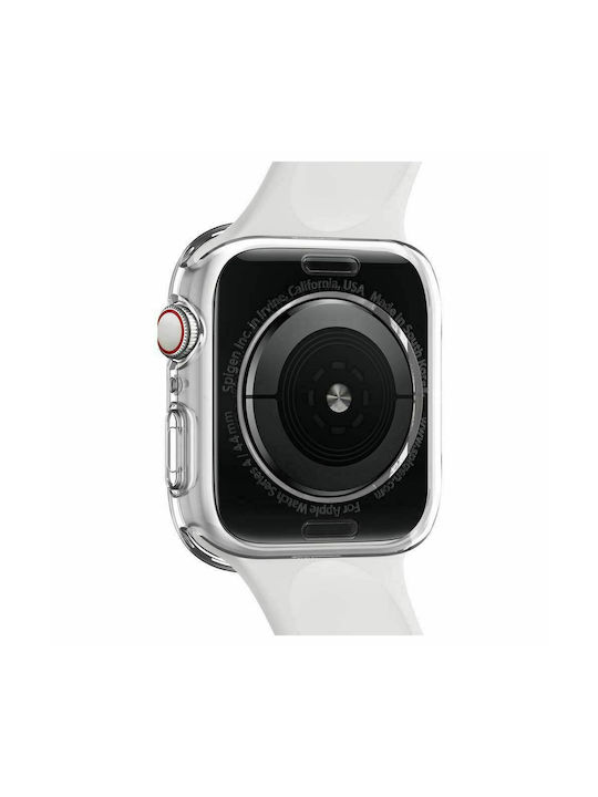 Spigen Liquid Crystal Θήκη Σιλικόνης σε Διάφανο χρώμα για το Apple Watch 45mm