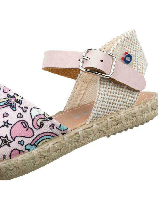 Espadrile pentru Copii cu închidere metalică reglabilă Roz