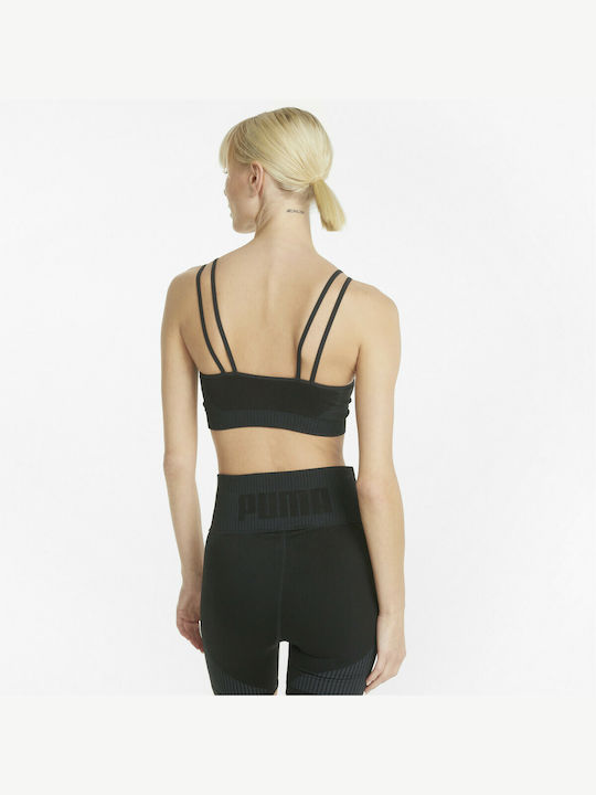 Puma Femei Atletic Sutien sport Negru