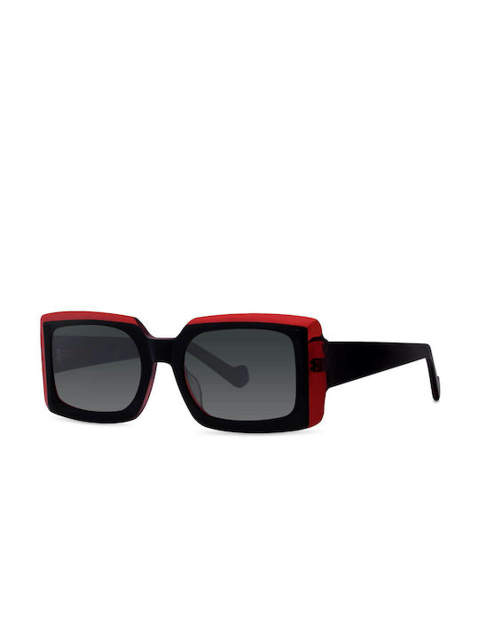 Solo-Solis Sonnenbrillen mit Schwarz Rahmen S1022