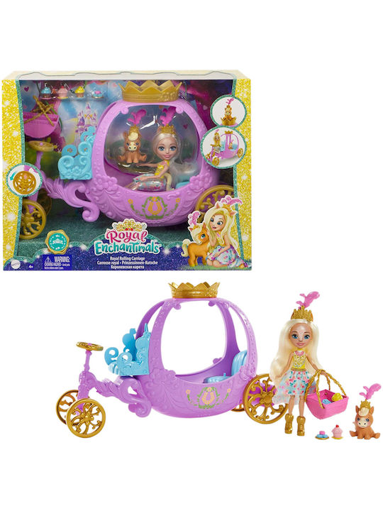 Παιχνιδολαμπάδα Enchantimals Enchantimals Royal Princess Car για 4+ Ετών Mattel