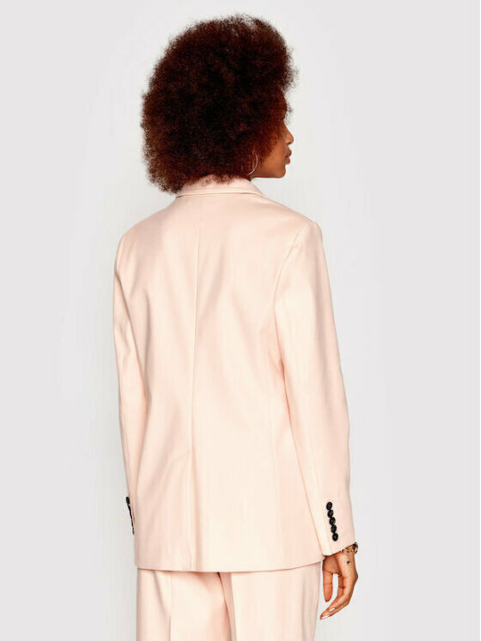 Ted Baker Lung Blazer pentru femei Cu talie Sacou Roz