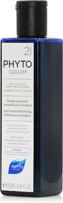 Phyto Squam Phase 2 Shampoos Against Dandruff for Oily Hair 250ml