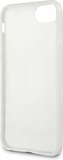 U.S. Polo Assn. Tricolore Cover Back Cover Σιλικόνης Λευκό (iPhone SE 2022/2020)