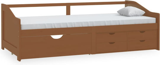 Schlafsofa Einzeln για Στρώμα 90x200cm