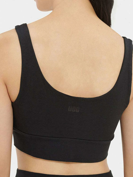 Top Black 1129390 Women's Sports Bra without Padding Black