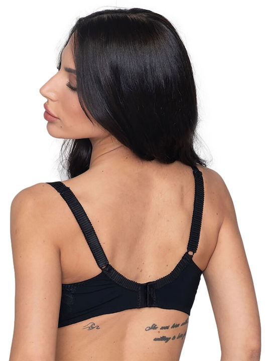 Luna Melody Bra without Padding Underwire Black