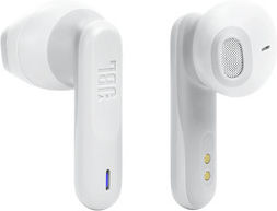 JBL Wave 300 Earbud Bluetooth Handsfree Earphones with Sweat Resistance and Charging Case White
