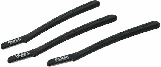 Parsa Eyebrow Razors Eyebrow Shaper 3 Pieces