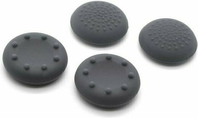 Prif Skin & Thumb Grips Black Thumb Grips for PS4 In Black Colour