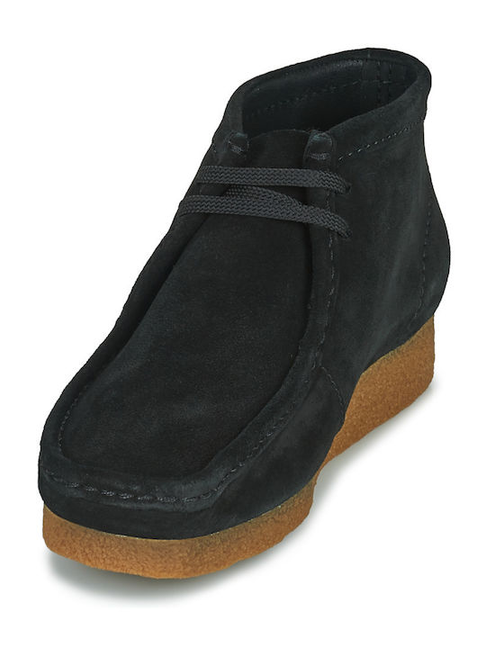 Shacre Suede Μαύρα Ανδρικά Μποτάκια