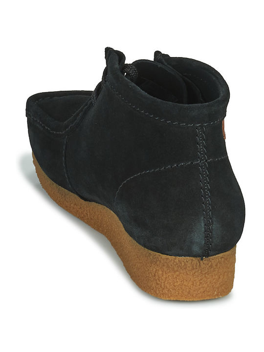Shacre Suede Μαύρα Ανδρικά Μποτάκια
