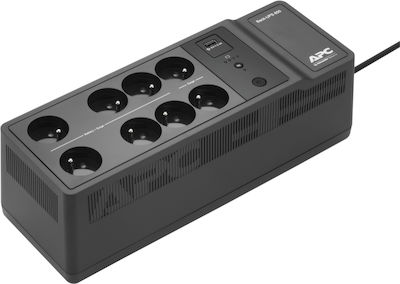 APC UPS Off-Line 650VA 400W with 8 Schuko Power Plugs