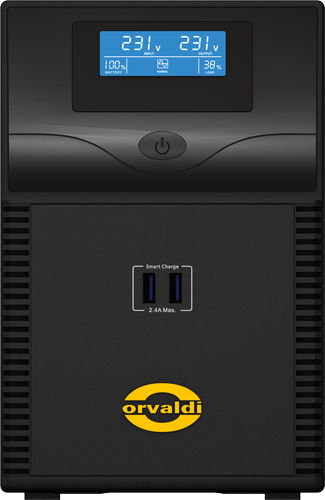 Orvaldi ID1K5CH UPS Line-Interactive 1500VA 900W with 6 Power Plugs