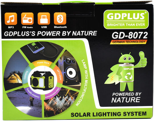 GDPLUS Ηλιακό σύστημα φωτισμού GD-8072 GD-8072