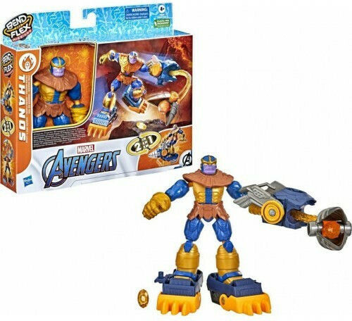 Φιγούρα Δράσης Bend and Flex Thanos Fire Mission Marvel Avengers για 4+ Ετών