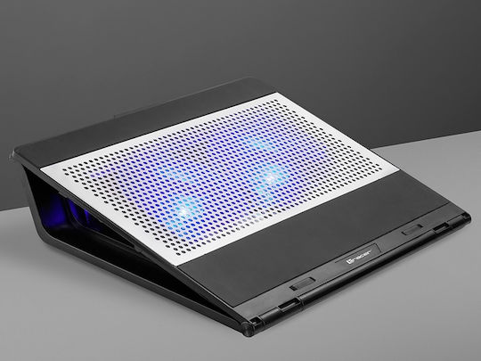 Tracer Officer Cooling Pad for Laptop up to 17" with 2 Fans and Lighting