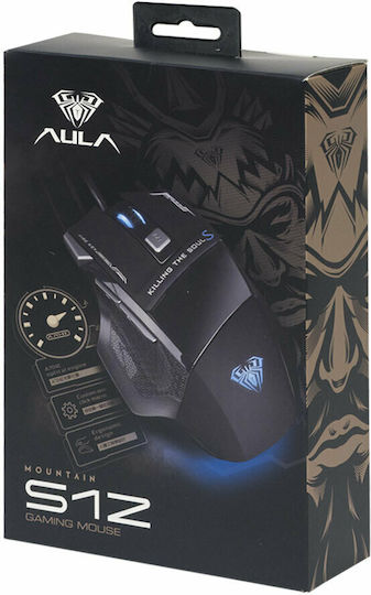 Aula Killing The Soul S12 RGB Gaming Mouse 3500 DPI Black