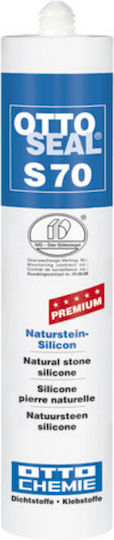 Otto Chemie Ottoseal S 70 Silikon-Dichtungsmittel Transparent 310ml 1Stück