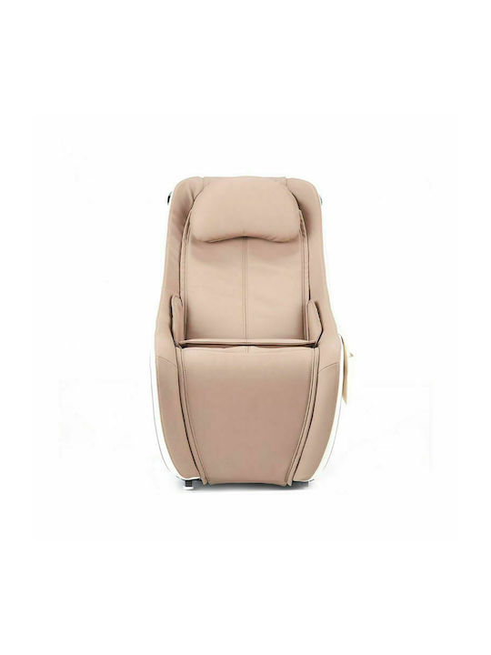 Circ Relax Armchair Massage with Footstool from Leatherette Pink 21.6x37x39cm