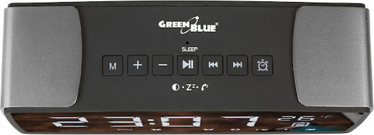 Green Blue GB200 Επιτραπέζιο Ψηφιακό Ρολόι με Ξυπνητήρι & Ραδιόφωνο 62917