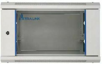 Extralink Wall Mounted Rack Cabinet 4U 60x60cm Gray EX.8543