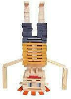 Kapla Wooden Construction Toy Octocolour