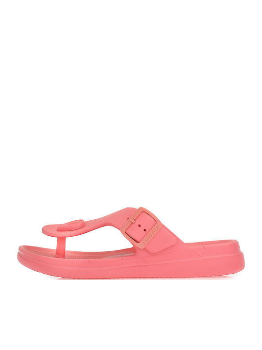 Flip Flops In Sandal Style In Fuchsia Colour