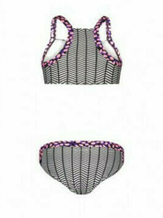 B.Nosy swimsuit bikini for girls Chevron